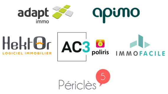 Logiciels immobiliers compatibles avec la passerelle FacileImmo